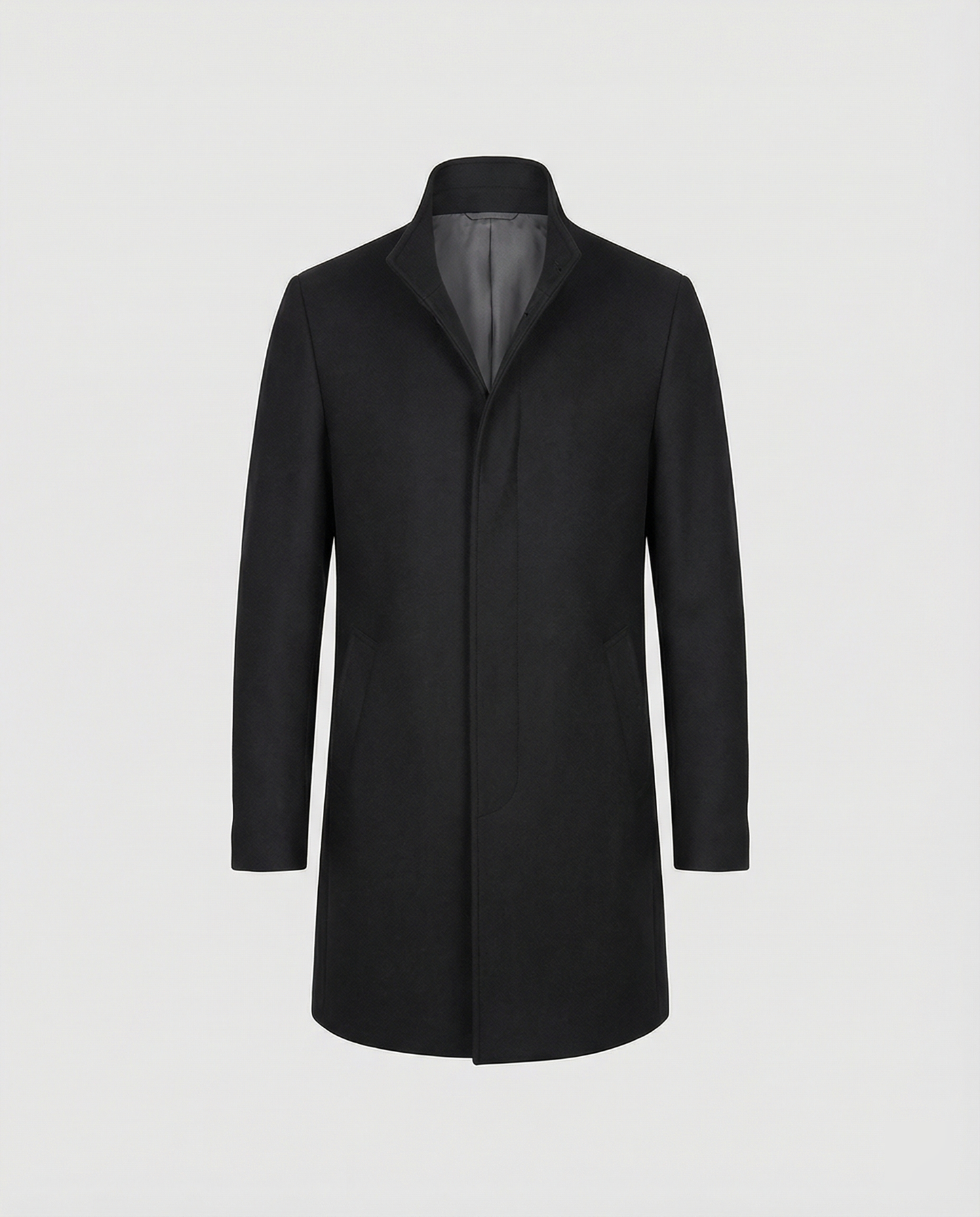 Cappotto Uomo Elegante Vestibilità Classica