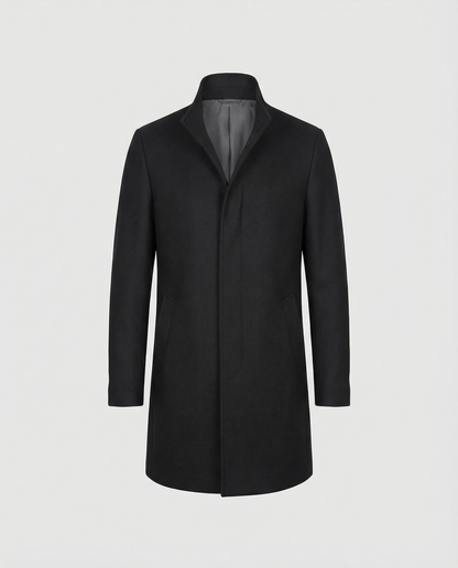 Cappotto Uomo Elegante Vestibilità Classica