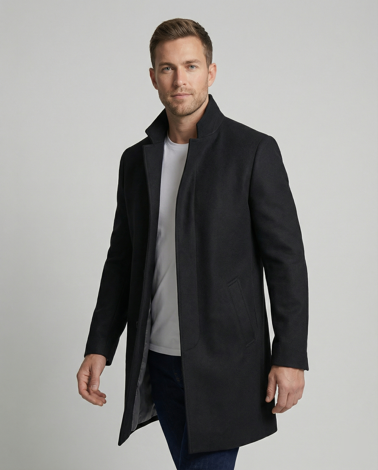 Cappotto Uomo Elegante Vestibilità Classica - Brentozzi