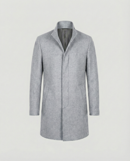 Cappotto Uomo Elegante Vestibilità Classica