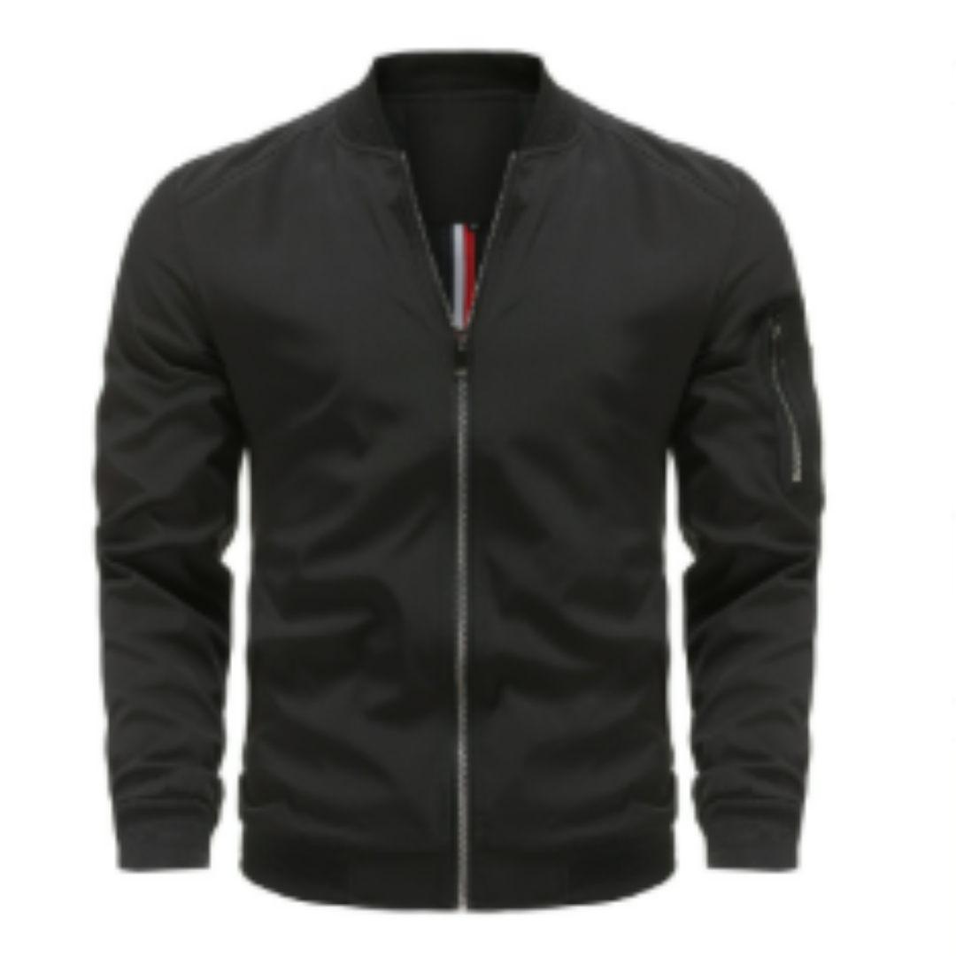 Giacca Uomo Mezza Stagione con Chiusura Zip Vestibilità Standard - Brentozzi