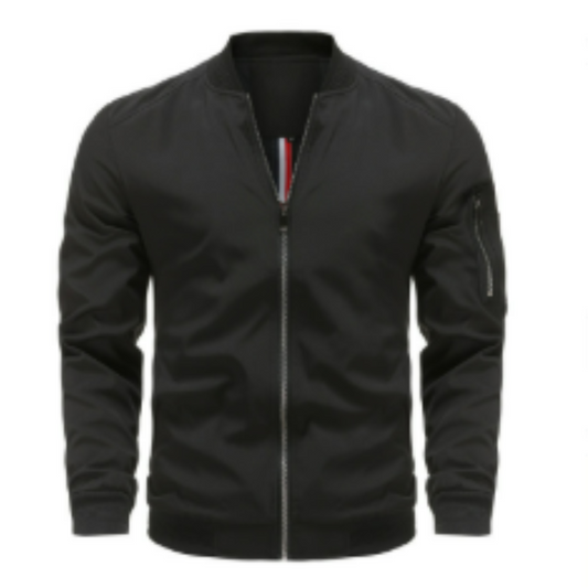 Giacca Uomo Mezza Stagione con Chiusura Zip Vestibilità Standard - Brentozzi