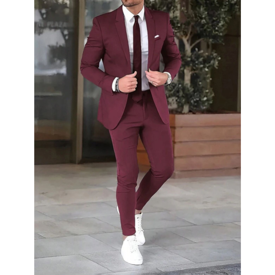 Completo Uomo Due Pezzi Classico Elegante