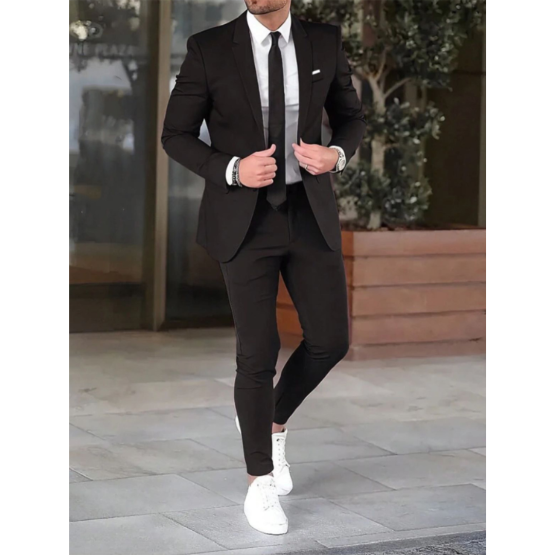 Completo Uomo Due Pezzi Classico Elegante