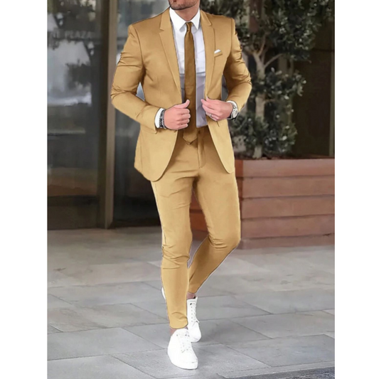 Completo Uomo Due Pezzi Stile Formale Classico - Brentozzi