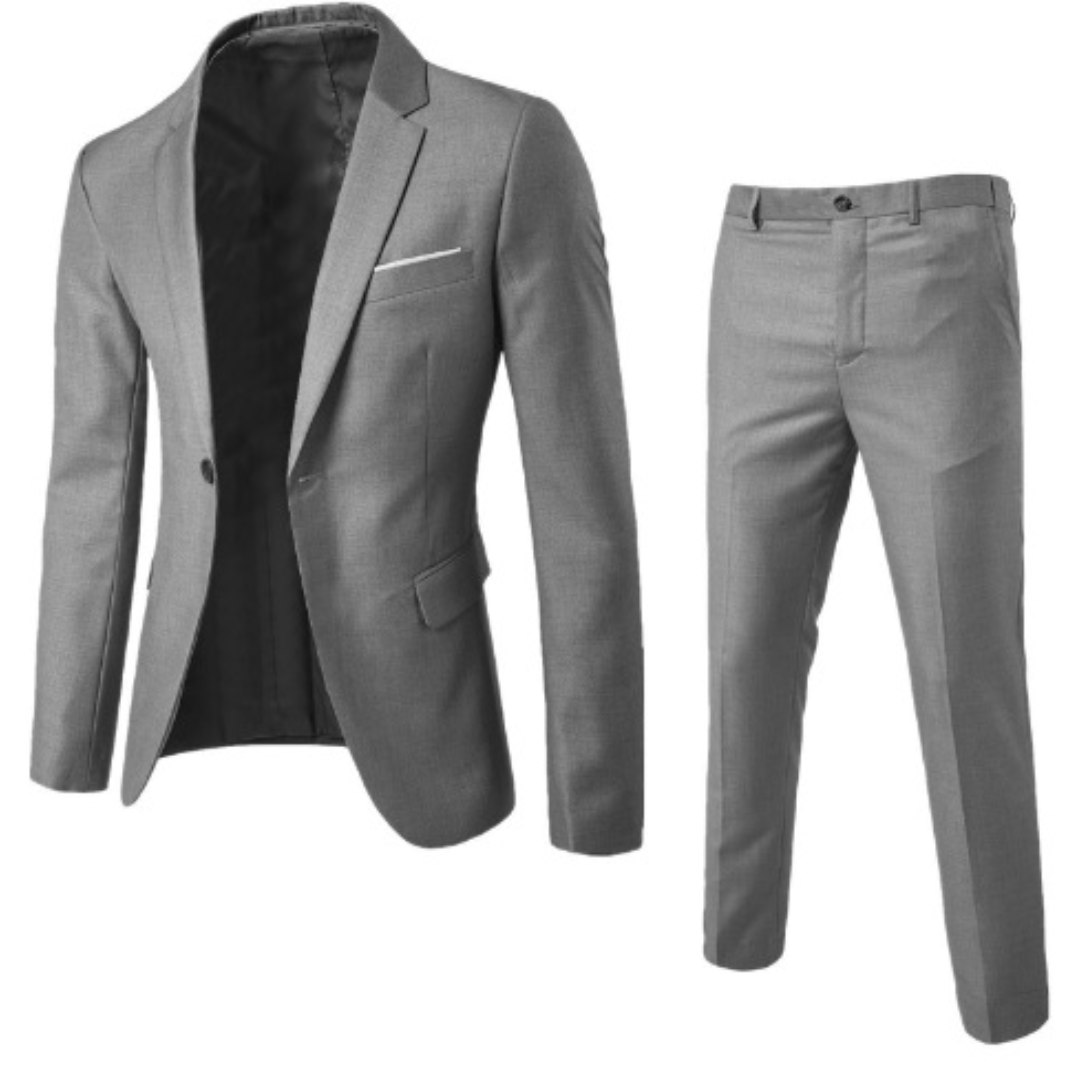 Completo Uomo Due Pezzi Stile Formale Classico