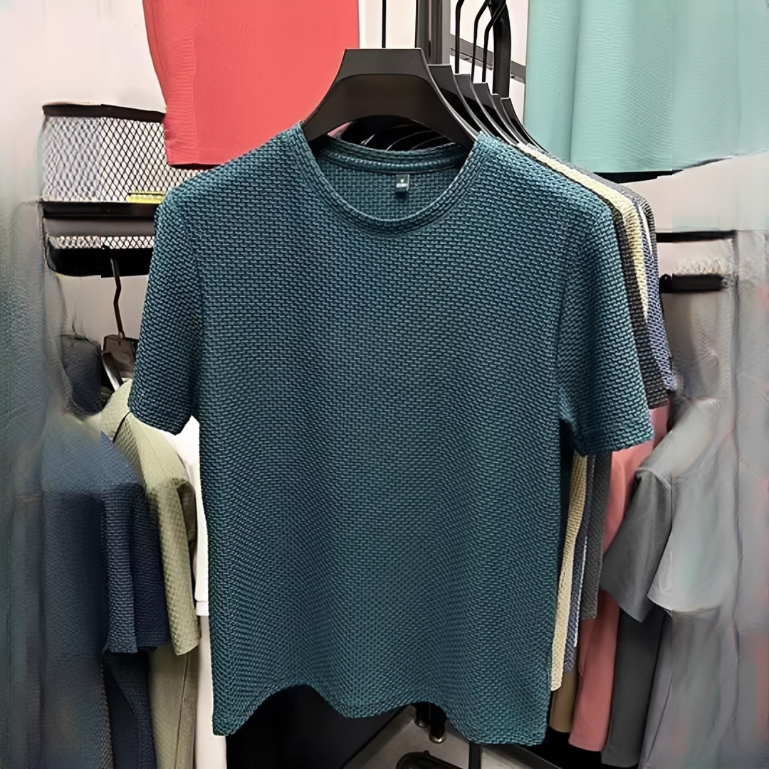 T-shirt Uomo Estiva Elegante Vestibilità Regular - Brentozzi