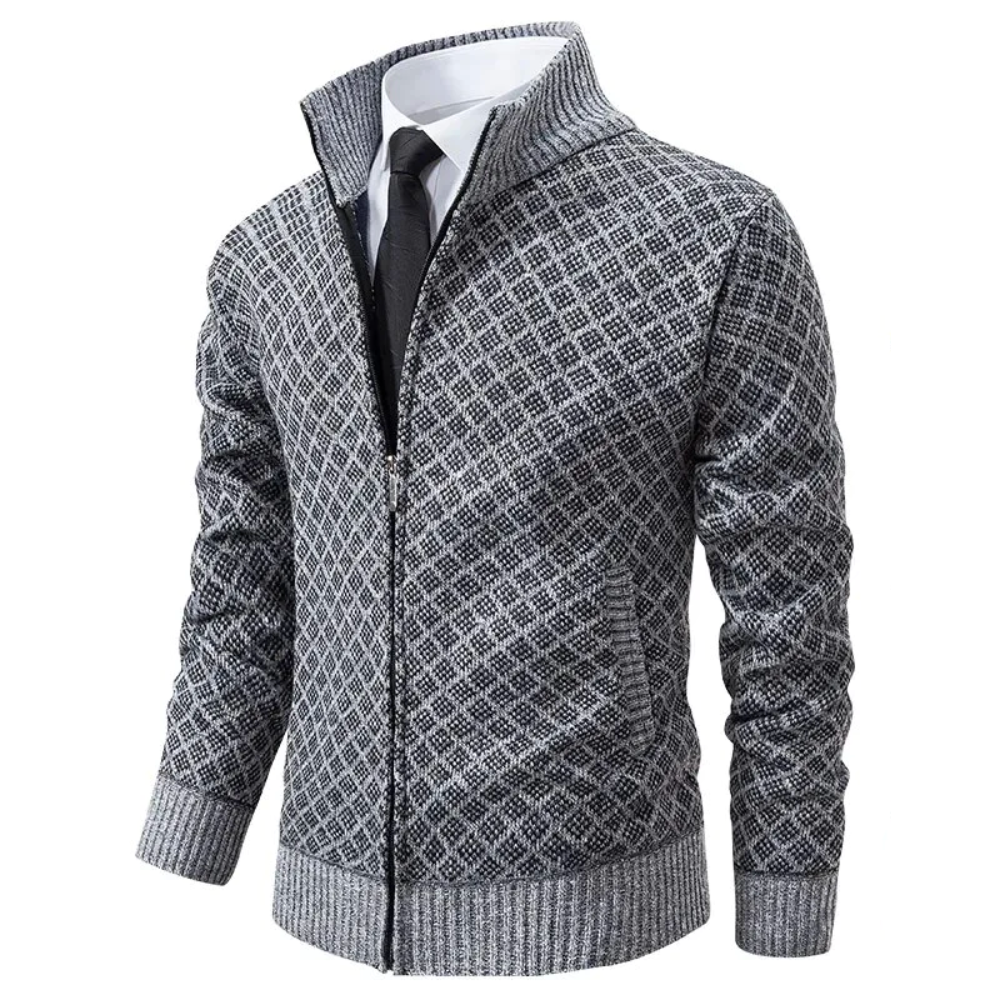 Maglione Uomo Lavorato a Maglia Design Classico Elegante - Brentozzi