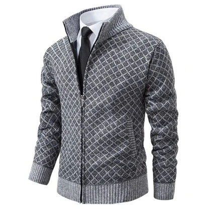 Maglione Uomo Lavorato a Maglia Design Classico Elegante - Brentozzi