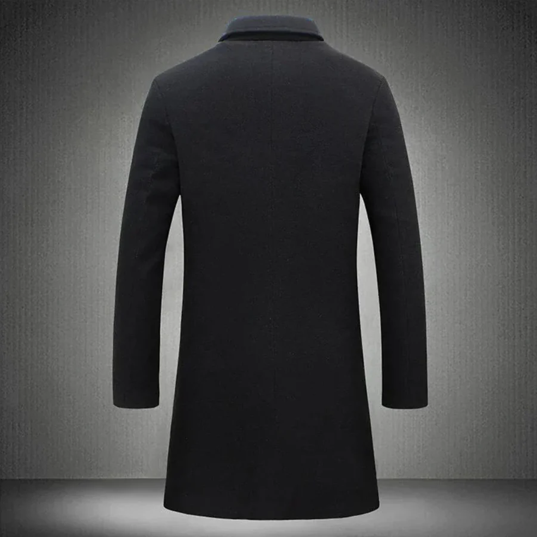 Cappotto Uomo Invernale Caldo Lungo
