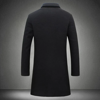 Cappotto Uomo Invernale Caldo Lungo