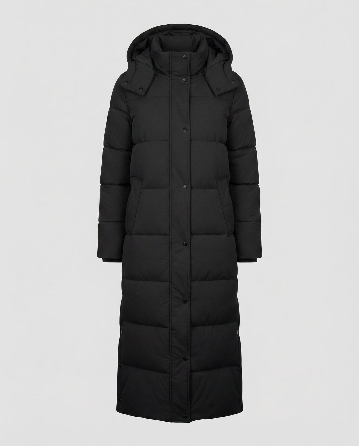 Piumino Donna Extra Lungo Imbottito Caldo