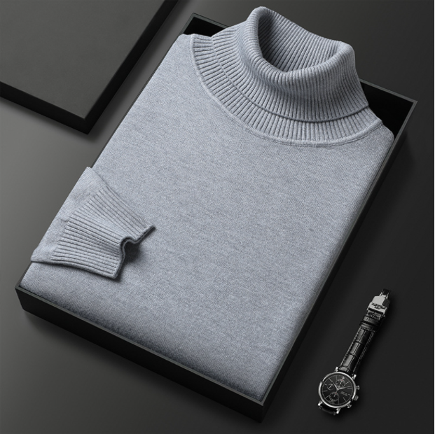 Maglione Uomo Dolcevita Caldo