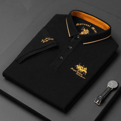 Polo Uomo Manica Corta Business Casual