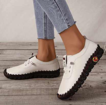 Velia | Scarpe In Pelle Vegana Con Suola Profilata
