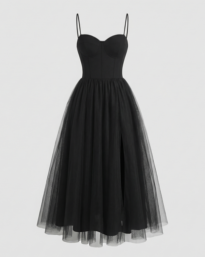 Abito Corsetto Donna in Tüll Elegante