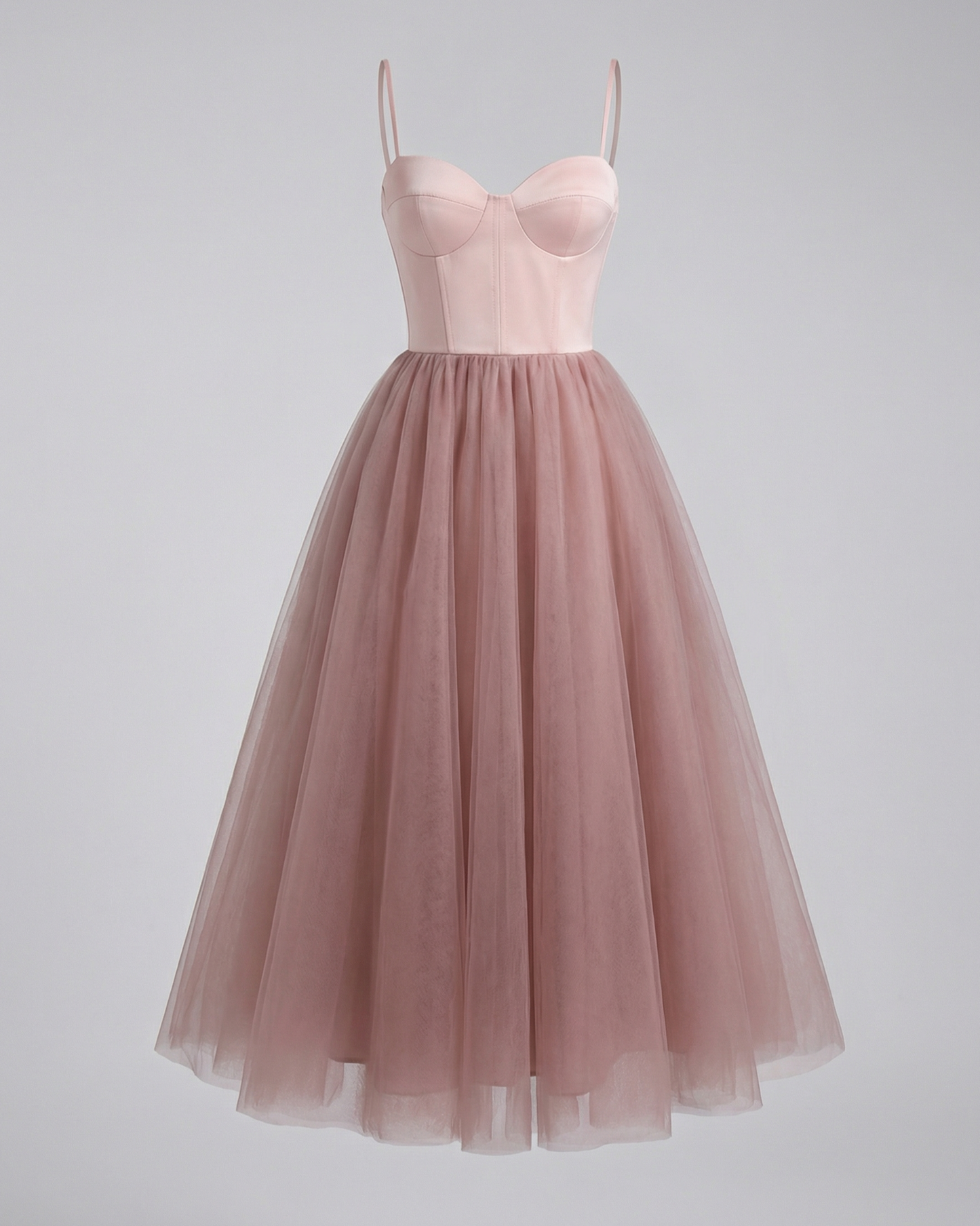 Abito Corsetto Donna in Tüll Elegante