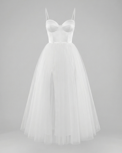 Abito Corsetto Donna in Tüll Elegante