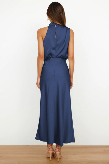Vestito Lungo in Raso Elegante Per Donna | Veloria
