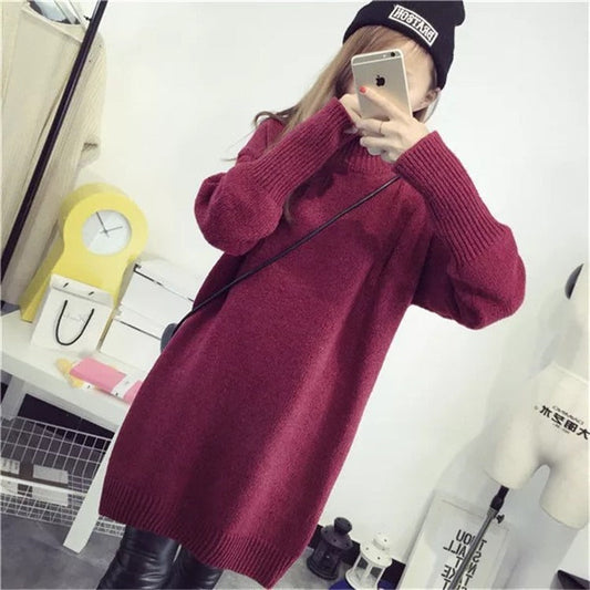 Tunica Donna Casual Collo Alto Manica Lunga - Vesarelli