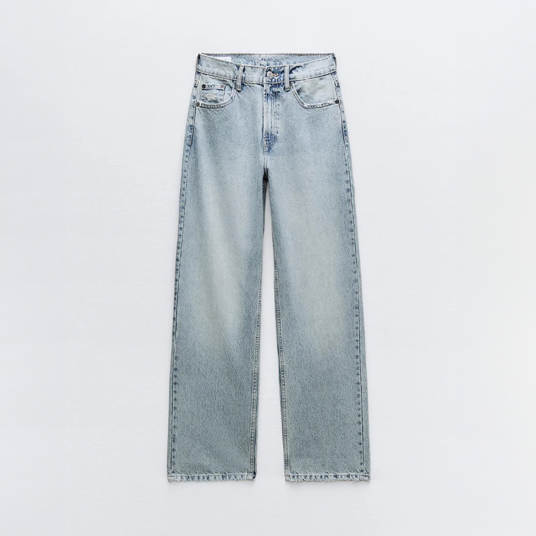 Jeans Donna con Elementi Strutturati sulla Superficie