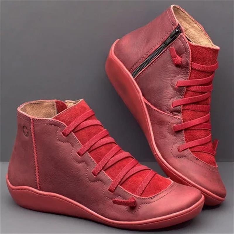 Virella | Scarpe Comode Per Camminare Rosso