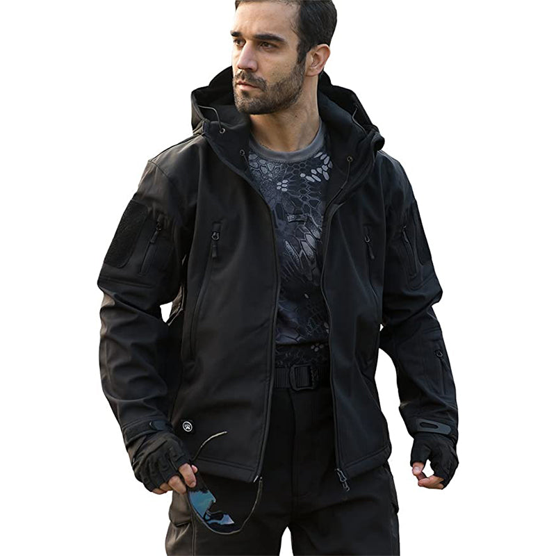 Giacca Softshell Uomo Impermeabile Antivento Outdoor