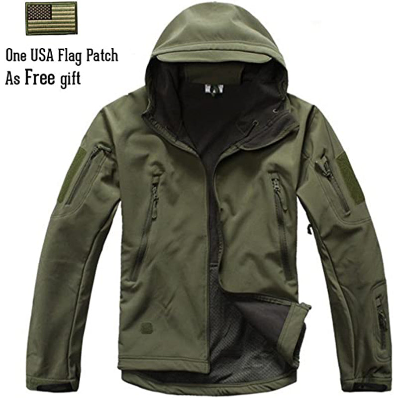 Giacca Softshell Uomo Impermeabile Antivento Outdoor