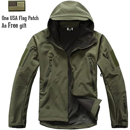 Giacca Softshell Uomo Impermeabile Antivento Outdoor