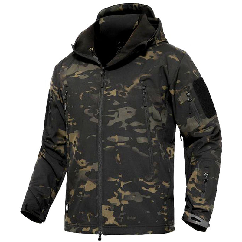 Giacca Softshell Uomo Impermeabile Antivento Outdoor