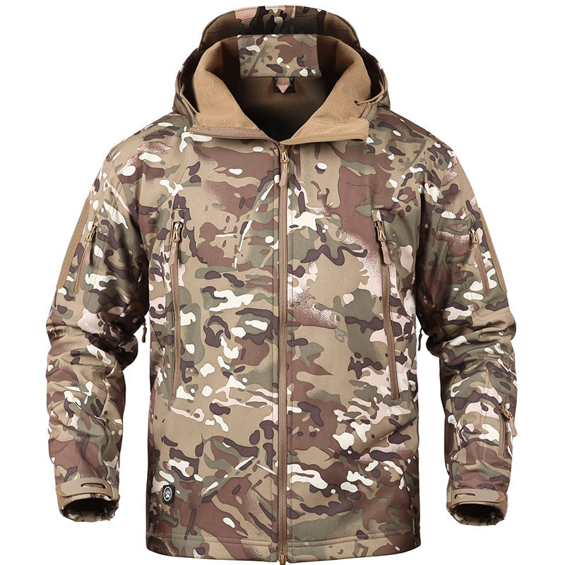 Giacca Softshell Uomo Impermeabile Antivento Outdoor