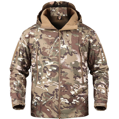 Giacca Softshell Uomo Impermeabile Antivento Outdoor
