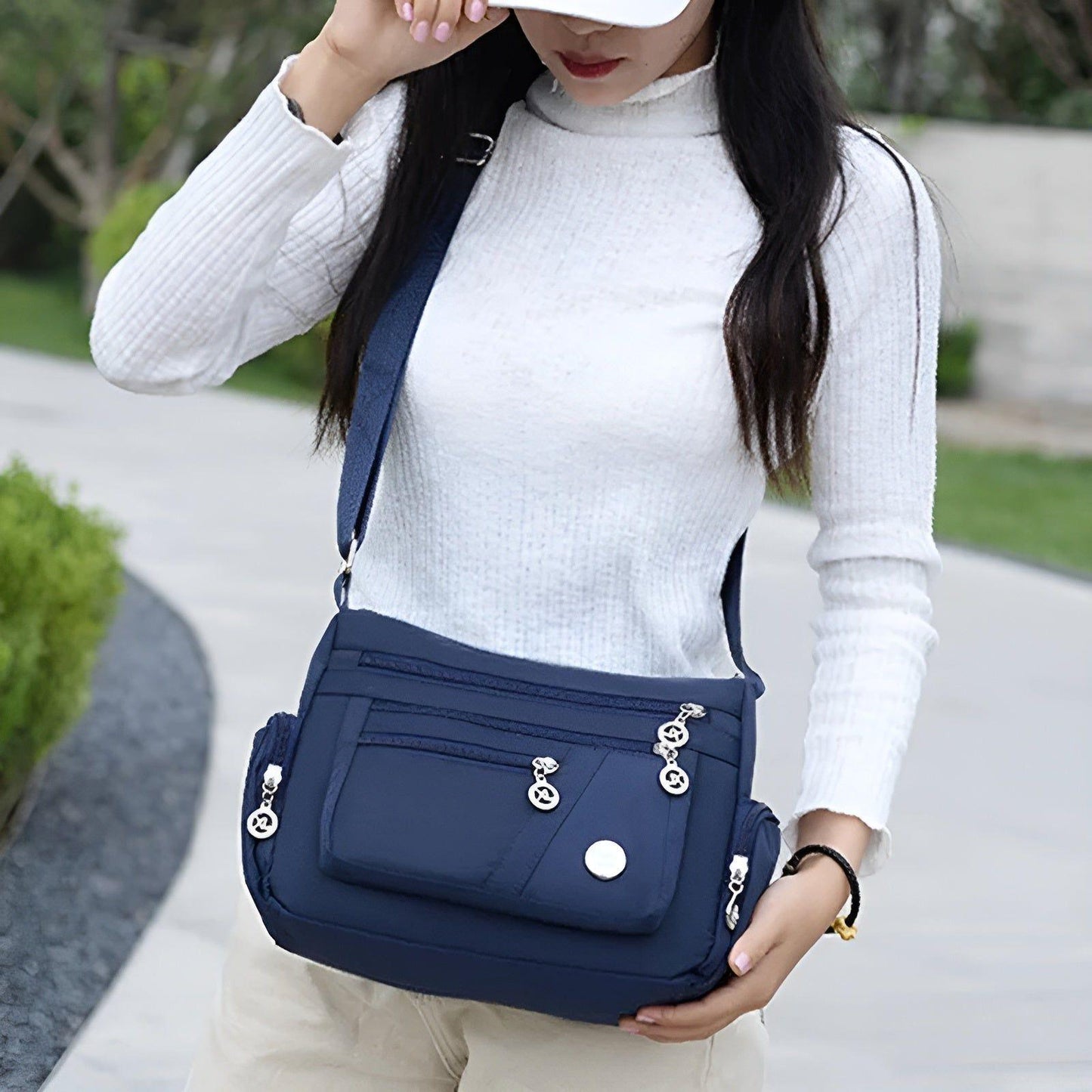 Borsa Tracolla Donna Impermeabile Stile Casual