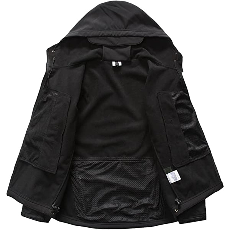 Giacca Softshell Uomo Impermeabile Antivento Outdoor