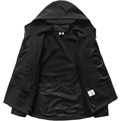 Giacca Softshell Uomo Impermeabile Antivento Outdoor