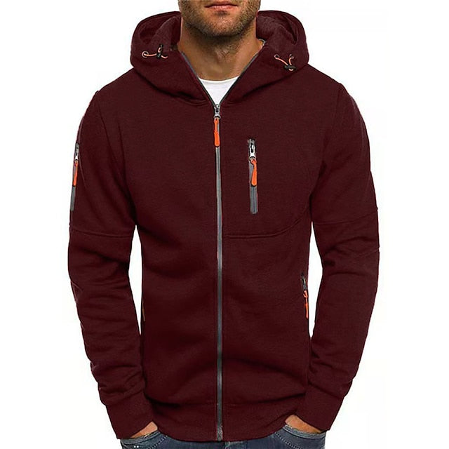 Giacca Uomo Invernale Mezza Stagione con Zip