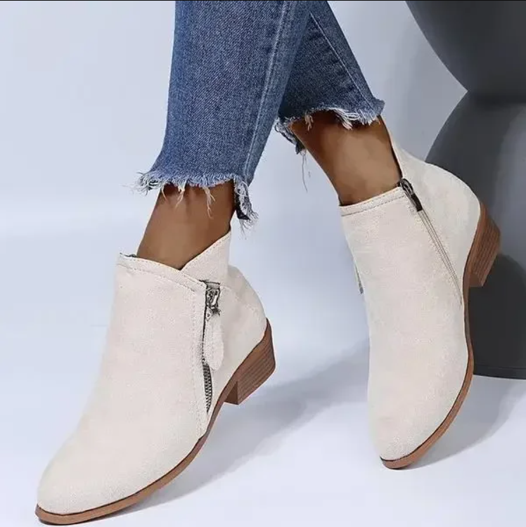 Stivaletti Donna Comodi con Zip