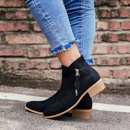Stivaletti Donna Comodi con Zip