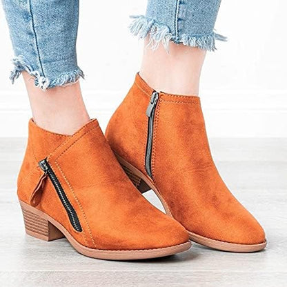 Stivaletti Donna Comodi con Zip