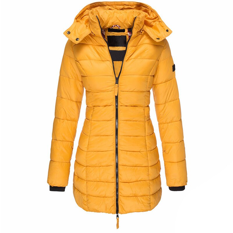 Giacca Invernale Donna Imbottita Modello Lungo