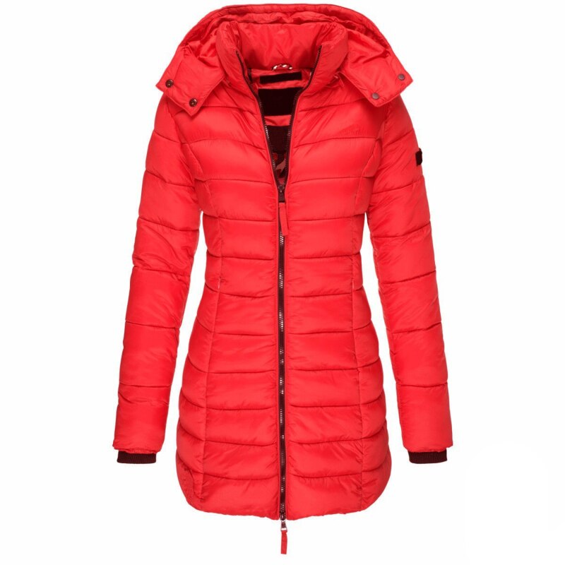 Giacca Invernale Donna Imbottita Modello Lungo