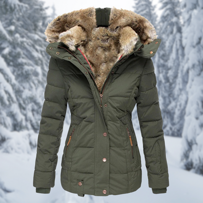Giacca Invernale Donna Elegante Calda