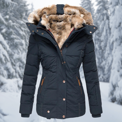 Giacca Invernale Donna Elegante Calda