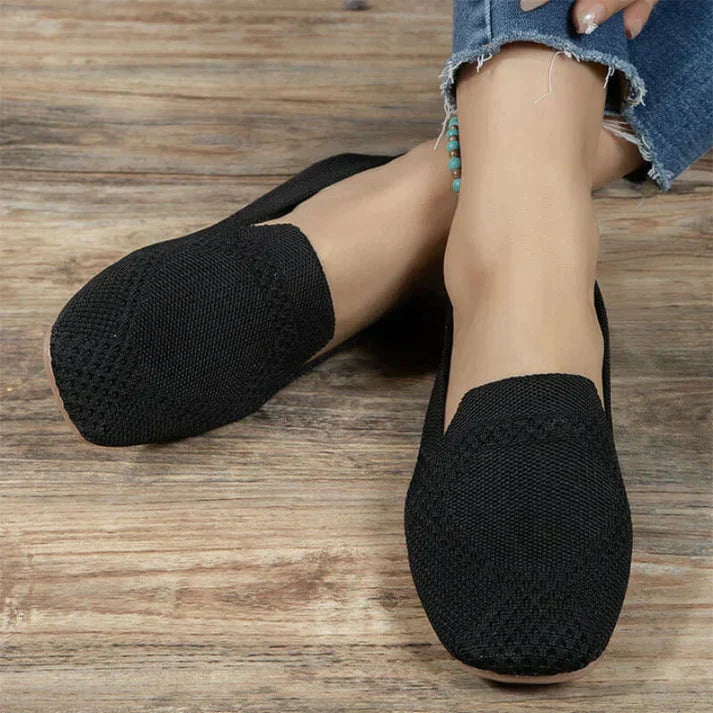 Mocassini Donna in Maglia Slip-On Comodi
