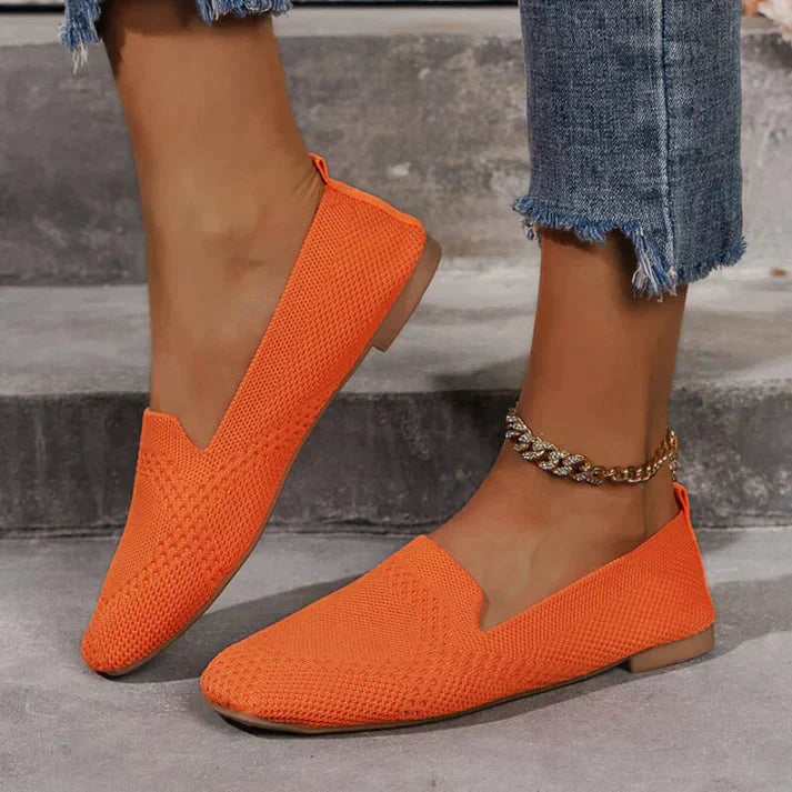 Mocassini Donna in Maglia Slip-On Comodi