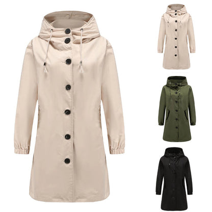 Trench Coat Donna Lungo Stile Classico