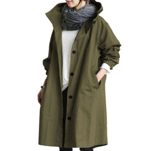 Trench Coat Donna Lungo Stile Classico