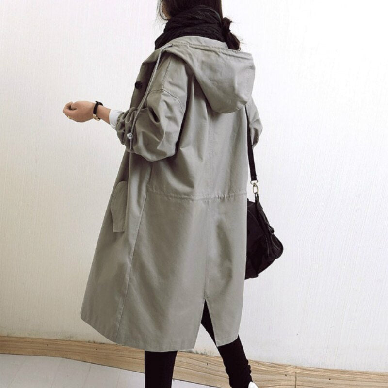 Trench Coat Donna Lungo Stile Classico