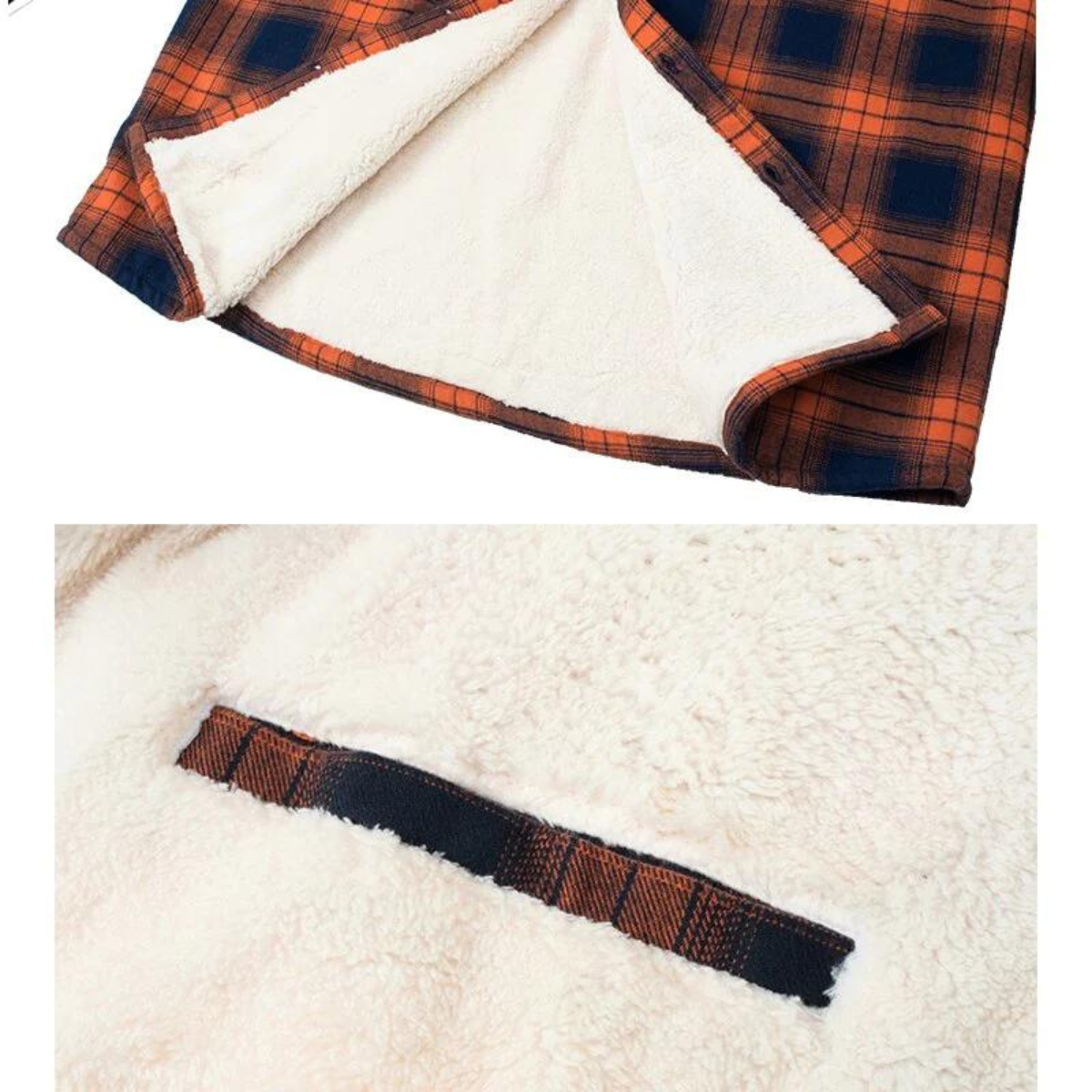 Giacca Invernale Uomo Stile Camicia Regular Fit