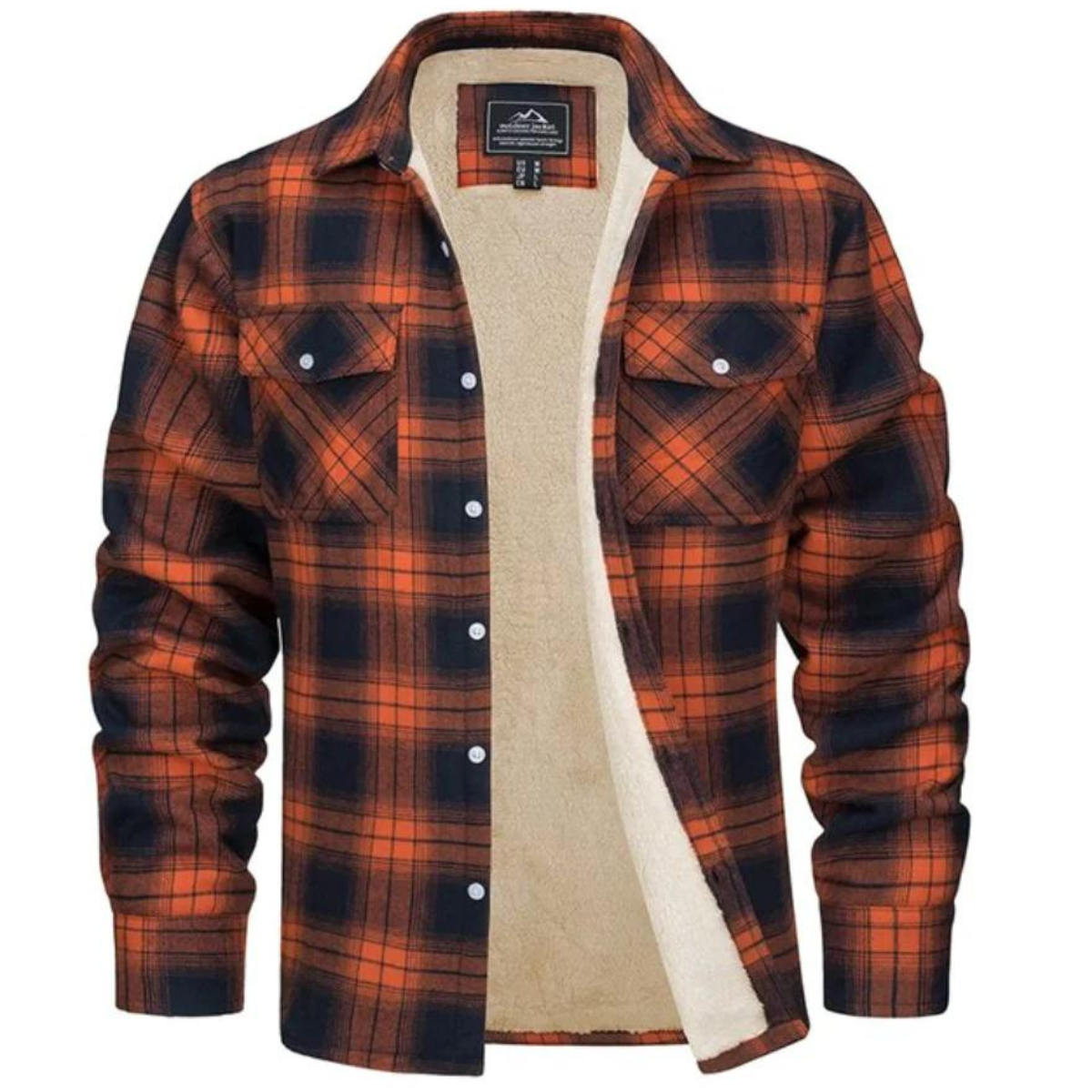 Giacca Invernale Uomo Stile Camicia Regular Fit